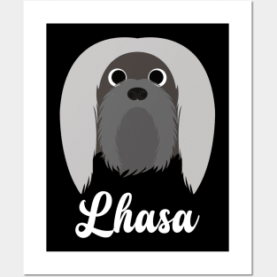 Lhasa - Lhasa Apso Long Hair Posters and Art